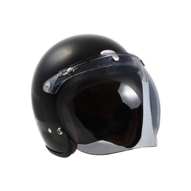 フリップアップバブルシールド/スモーク（検索ワード）ジェットヘルメット　アメリカン　ハーレー
