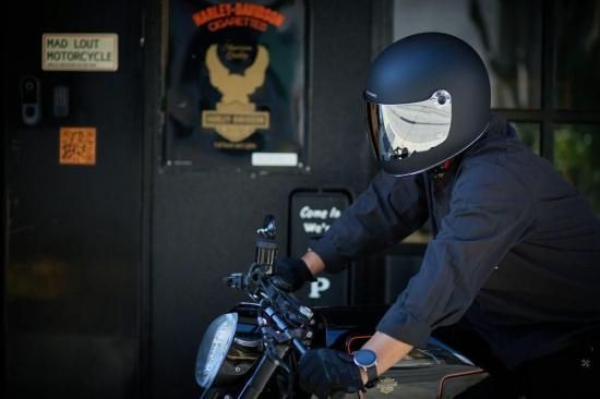 HORIZONHELMETS】LAMP マットブラック フルフェイス MATTEBLACK