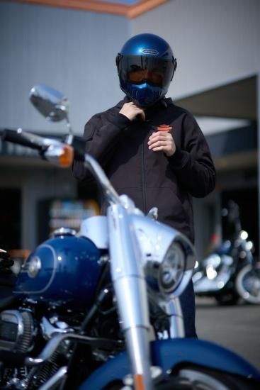 HORIZONHELMETS】JADE フローグロスブルー フルフェイス へ