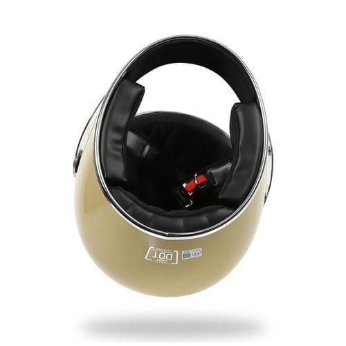 HORIZONHELMETS】LAMP グロスディープアイボリー フルフェイス