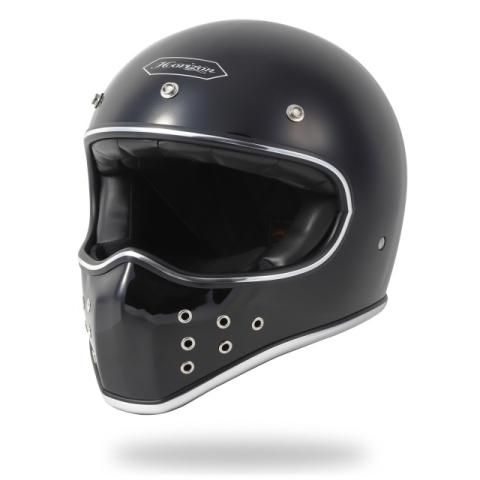 『1年保証』 HORIZONHELMETS】MX-H4 BLACK2 フル へルメット オフロード セキュリティ・セーフティ