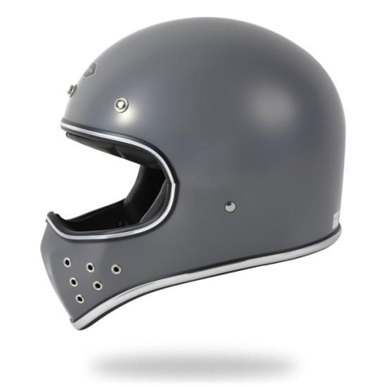 HORIZONHELMETS】MX-H4 グレー オフロード へルメット フル