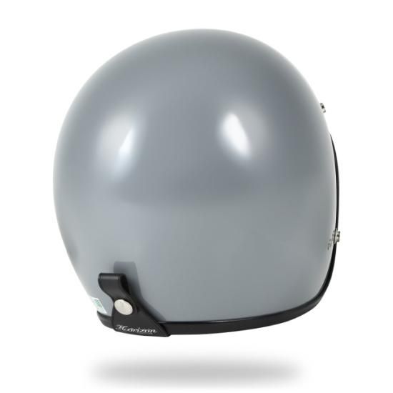 スモールジェット ホライズンヘルメット DELTRON500 GRAY グレー バイクヘルメット