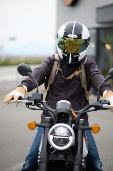 HORIZONHELMETS】XXR GT-1 フルフェイス へルメット バイク ホワイト グロス 全3色 M～XL