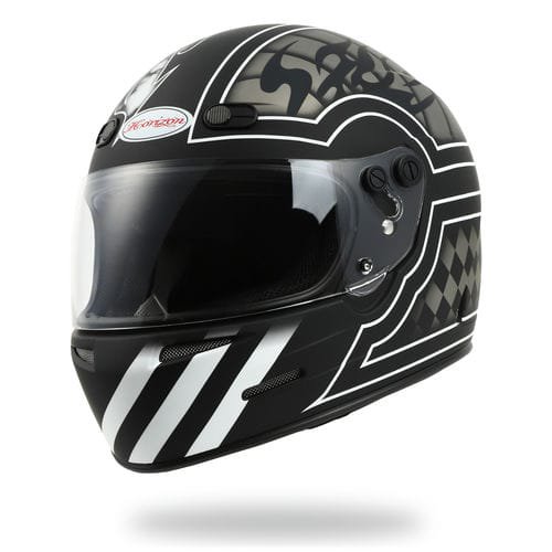 XXR MURAL WHITE MATTE - HORIZON HELMETS / ホライズンヘルメット