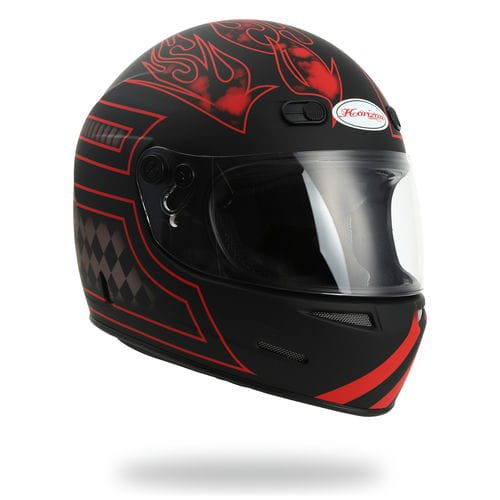 XXR MURAL RED MATTE - HORIZON HELMETS / ホライズンヘルメット