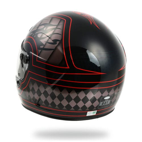 XXR MURAL RED GROSS - HORIZON HELMETS / ホライズンヘルメット