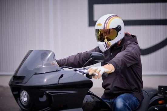 HORIZONHELMETS】JADE Tricolor2-white フルフェイス へルメット
