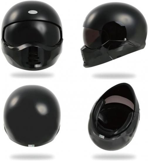HORIZON HELMETS フルフェイスヘルメットBOBSTER ブラック HORIZONHELMETS】BOBSTER BLACK フルフェイス システムへ