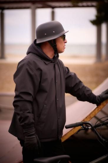 最新コレックション GERMAN マットブラック ジャーマンハーフヘルメット HELMET HALF セキュリティ・セーフティ