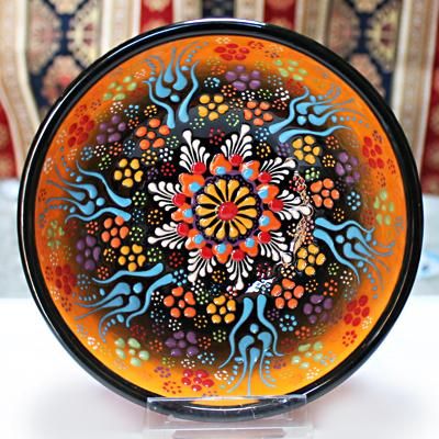 楽天市場】【15%OFFクーポン対象品】トルコ手書き陶器 ボウル
