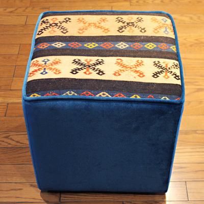 キリム　スツール　丸型　トルコ　キリム キリム スツール 丸型 トルコ キリム トルコの椅子 オールドキリム