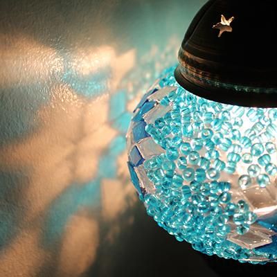 【30%OFF 期間限定セール 7/25まで】トルコランプ 大（ブルー）68 30%OFF 期間限定セール 7/25まで】トルコランプ 大（ブルー）68 トルコ