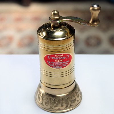 トルコ製真鍮　コーヒーミル　ペッパーミル
