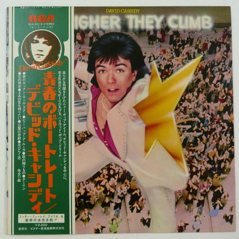 DAVID CASSIDY / THE HIGHER THEY CLIMB THE HARDER THEY FALL - キキミミレコード