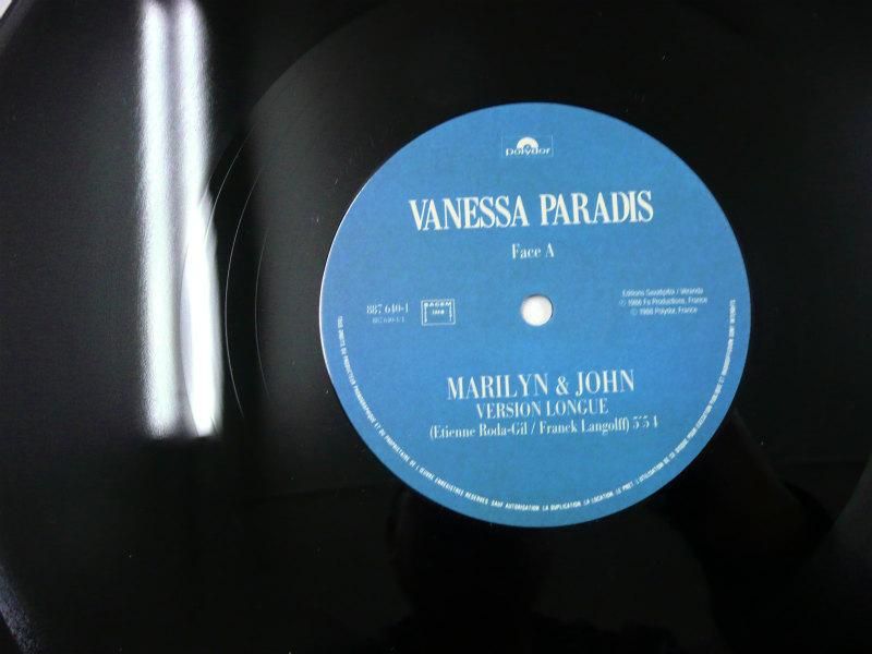 VANESSA PARADIS / MARILYN & JOHN (12inch single) - キキミミレコード