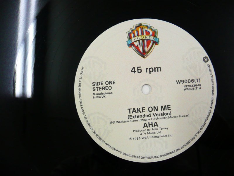 a-ha / TAKE ON ME (12inch single) - キキミミレコード