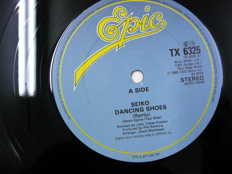 SEIKO（松田聖子） / DANCING SHOES (12inch・UK) - キキミミレコード