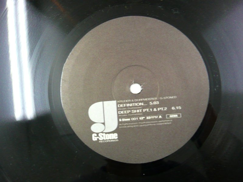 KRUDER & DORFMEISTER / G-STONED (12 inch single) - キキミミレコード