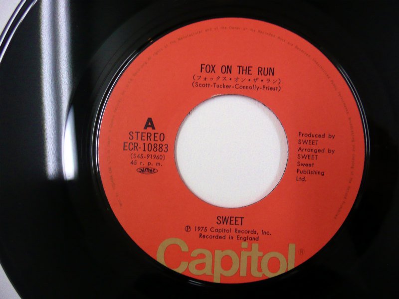 SWEET / FOX ON THE RUN (EP) - キキミミレコード