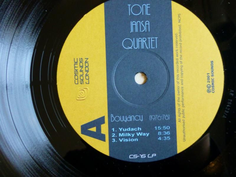 TONE JANSA QUARTET / BOUYANCY 1976 - 78 - キキミミレコード