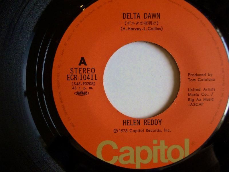 Helen Reddy Delta Dawn Ep キキミミレコード Helen Reddy Delta Dawn Ep キキミミレコード