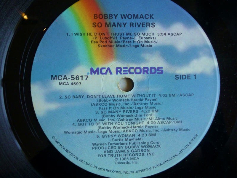 BOBBY WOMACK / SO MANY RIVERS - キキミミレコード