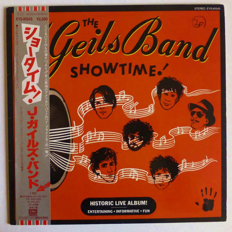 the j. geils band showtime