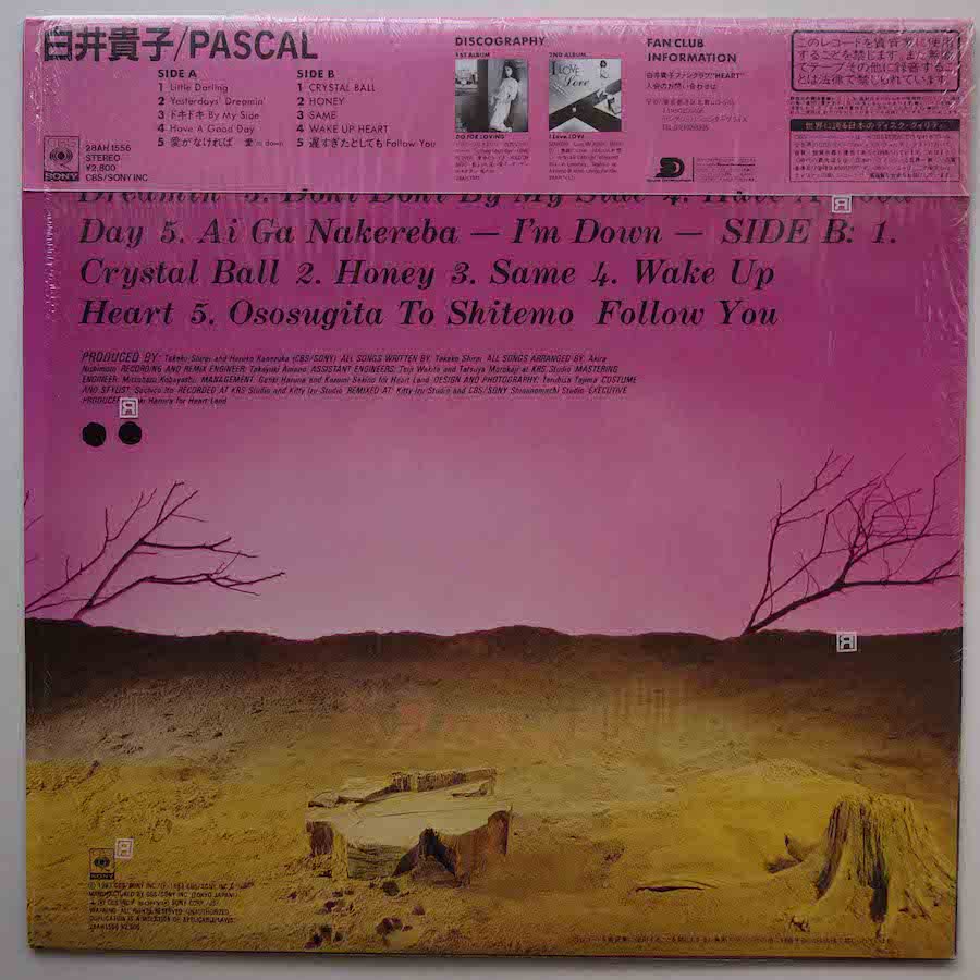 白井貴子 / PASCAL - キキミミレコード