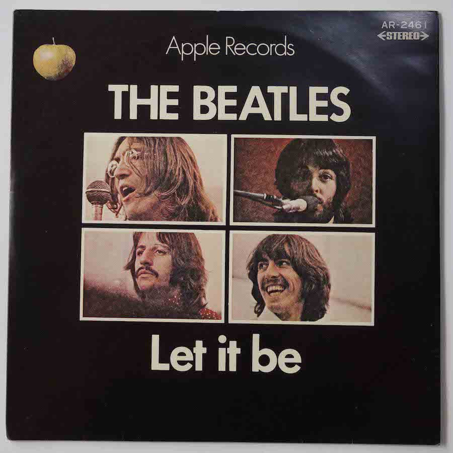 激レア 見本盤 白ラベル ザ・ビートルズ The Beatles / レット・イット・ビー let it be / LP レコード (AP-9009)  - レコード