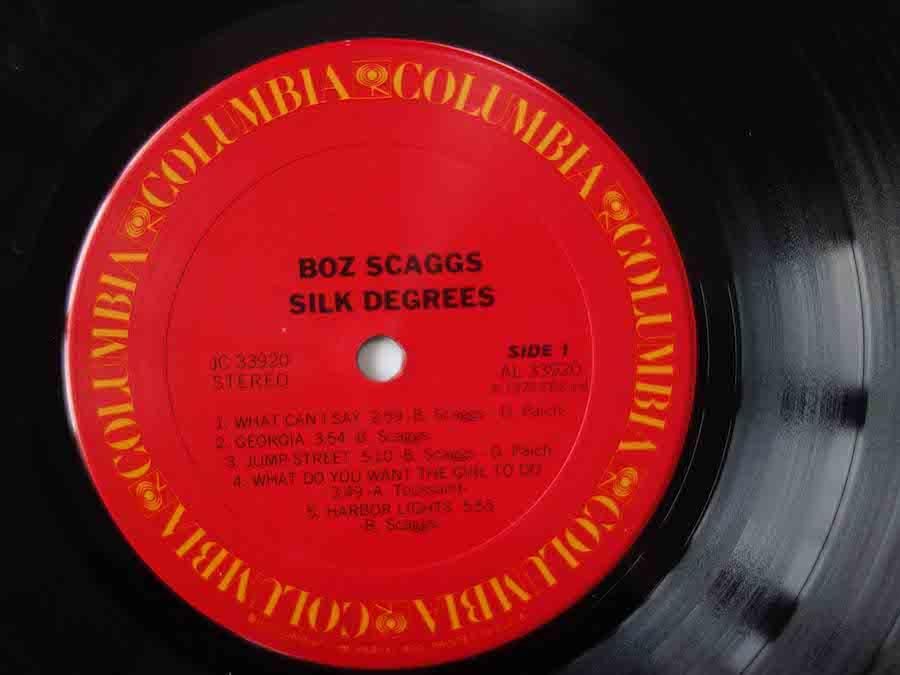 BOZ SCAGGS / SILK DEGREES - キキミミレコード BOZ SCAGGS / SILK DEGREES - キキミミレコード