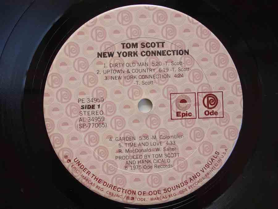 TOM SCOTT / NEW YORK CONNECTION - キキミミレコード