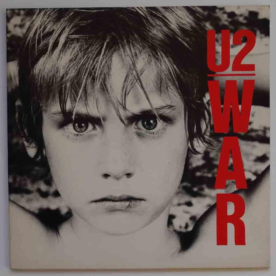 U2 WAR レコード 帯と歌詞付 U2 WAR レコード 帯と歌詞付
