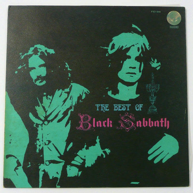 レア プロモ盤 廃盤 ブラック・サバス ベスト Black Sabbath16ゼロザヒーロー