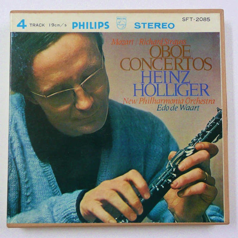 ホリガー / モーツァルト＆R・シュトラウス「オーボエ協奏曲」（オープンリール） - キキミミレコード