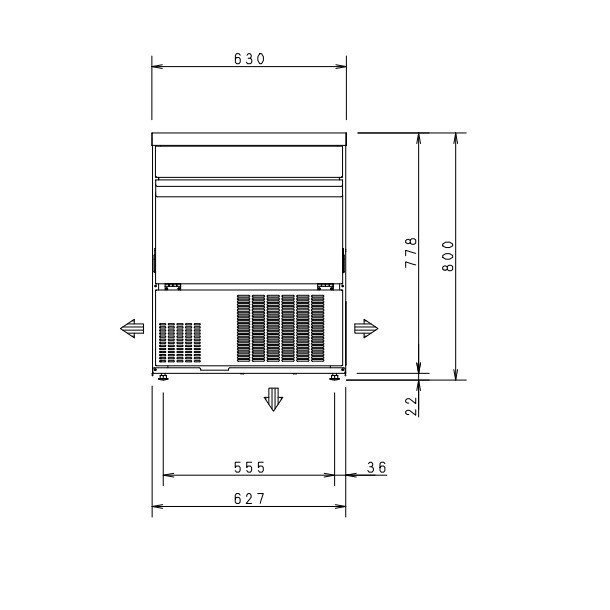 テーブル型ショーケース パナソニック SMR-V941D スライド扉 アンダーカウンタータイプ 冷蔵ショーケース 業務用冷蔵庫 別料金 設置 入替 回収 処分 廃棄 - 15