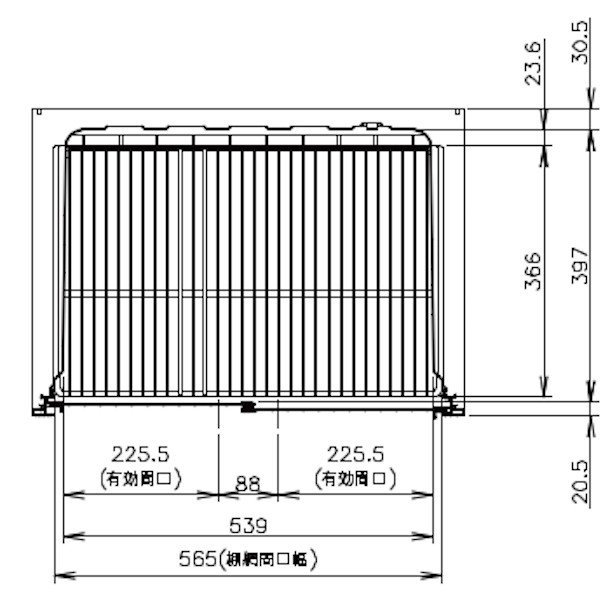 ホシザキ 小形冷蔵ショーケース SSB-63DTL