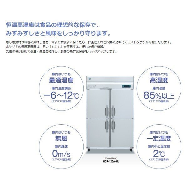 ホシザキ 追加棚網 HR-150A3-1-ML用 業務用冷蔵庫用 追加棚網2枚＋フック6個＋棚受けステンレスバー1本 - 16