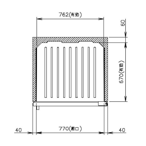 玄米保冷庫 ホシザキ HRA-14GD1 100V 幅850×奥行823×高さ1841㎜ 温度3～16℃ 内容積665L（14袋）