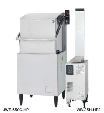 ホシザキ 食器洗浄機 JWE-550C-HP （旧JWE-550B-HP） 50Hz専用 60Hz専用 ドアタイプ ヒートパイプ仕様 単相100V ※ブースター別売 クリーブランド - 13