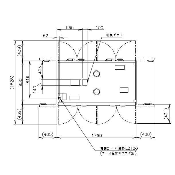 消毒保管庫 ホシザキ HSB-40DPB3 8列5段 40カゴ 両面扉 奥行2列 消毒保管庫 ホシザキ HSB-40DPB3 8列5段 40カゴ 両面扉 奥行2列
