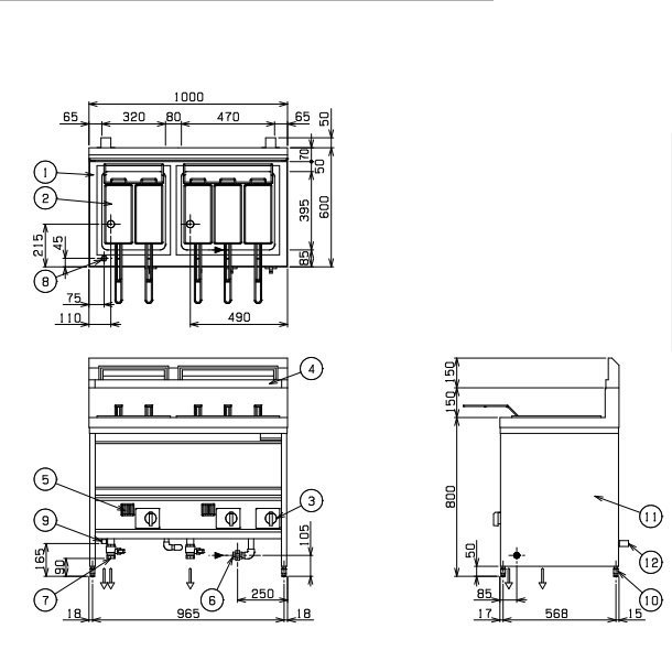 MGU-106PG　マルゼン　スパゲティ釜　5カゴ　クリーブランド - 業務用厨房・光触媒コーティング・店舗内装工事 空調空調 他 各種設備工事　|  新品中古の買取販売　【クリーブランド　仙台】