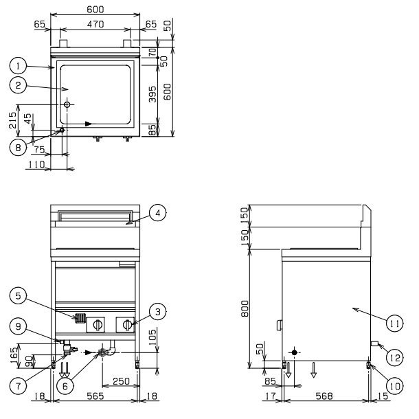 MGU-066G　マルゼン　うどん釜　クリーブランド - 業務用厨房・光触媒コーティング・店舗内装工事 空調空調 他 各種設備工事　|  新品中古の買取販売　【クリーブランド　仙台】