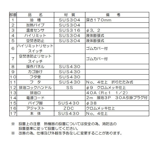 MIF-23FD　マルゼン　電磁フライヤー　ファーストフード用　クリーブランド - 業務用厨房・光触媒コーティング・店舗内装工事 空調空調 他  各種設備工事　| 新品中古の買取販売　【クリーブランド　仙台】