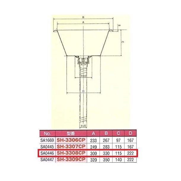 スギコ 18－8テーパー型平底シンクセット (共栓・ジャバラホースSET) [ SH-3308CP・TO-110J・TO-192/100K] -  業務用厨房・光触媒コーティング・店舗内装工事 空調空調 他 各種設備工事 | 新品中古の買取販売 【クリーブランド 仙台】