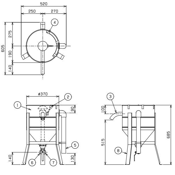 MRW-15 マルゼン 水圧洗米機 15kg/回 - 業務用厨房・光触媒コーティング・店舗内装工事 空調空調 他 各種設備工事 | 新品中古の買取販売  【クリーブランド 仙台】