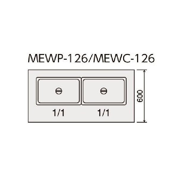 MEWC-096 マルゼン 電気ウォーマーテーブル - 1