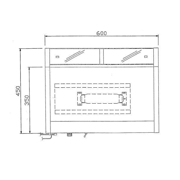 ホットショーケース NH-503 (旧型番：NH-502) アンナカ(ニッセイ) ホットケース ショーケース 単相100V クリーブランド - 1