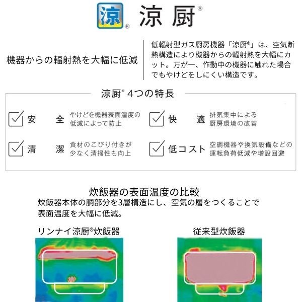 RCK-S10AS(A)　ガス高速オーブン　卓上タイプ　リンナイ　涼厨　オーブン皿3枚使用可　メモリー記憶　ソフト仕上げ　ネクストサイン　イースト発酵