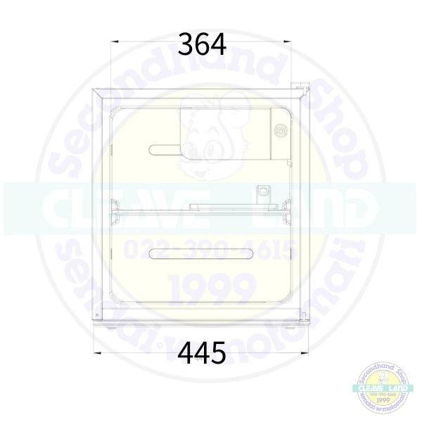 三ツ星貿易 寝室用冷蔵庫 45L FR-51W 三ツ星貿易 寝室用冷蔵庫 45L FR-51W